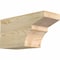 Ekena Millwork Monterey Rough Sawn Rafter Tail, Douglas Fir, 6"W x 8"H x 16"L RFT06X08X16MON00RDF - alternate 1
